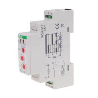 Przekaźnik czasowy PCU-511 styk 1NO/NC 230V AC na szynę DIN | PCU-511 F&F