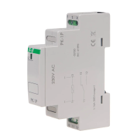 Przekaźnik elektromagnetyczny PK-1P 1 styk przełączny 16A 230V AC | PK-1P-230V F&F