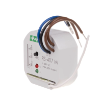 Odbiornik monostabilny, 230V 5A, montaż w puszce ?60 RS-407 M | RS-407M F&F