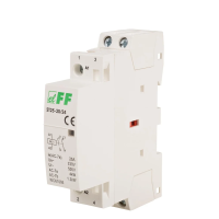 Stycznik modułowy, montaż na szynie, styki 2NO, 25A | ST25-20-24V F&F