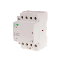 Stycznik modułowy STR40-40 montaż na szynie styki 4NO 40A 230V AC 6,4W | ST40-40 F&F