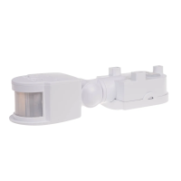 czujnik ruchu podczerwony 180st IP44 montaż n/t 24V, biały | DR-05W-24V F&F