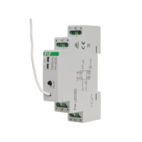 Sterownik radiowy dwukanałowy PW-LED2D 12V montaż na szynie DIN 10-16V DC | FW-LED2D F&F
