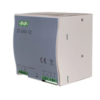 Zasilacz impulsowy przemysłowy nap. wej. 90-264V AC/120-370V DC, P=240W nap. Wyj. 12V DC | ZI-240-12V F&F
