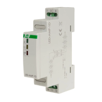 Wzmacniacz sygnału zasilającego do oświetlenia LED na szynę DIN | LED-AMP-1D F&F