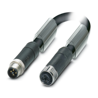 SAC-4P-M12MST/ 2,0-PUR/M12FST | 1408809 Phoenix Contact