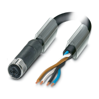 SAC-4P- 5,0-PUR/M12FST | 1408825 Phoenix Contact