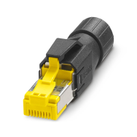 Złącza wtykowe RJ45 VS-08-RJ45-10G/Q, 8-biegunowe, czarne | 1419001 Phoenix Contact