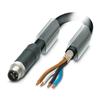 Kabel mocy SAC-4P-M12MST/ 5,0-PUR SH | 1424122 Phoenix Contact