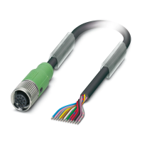 Kabel czujnika/urządzenia wykonawczego SAC-12P-10,0-PUR/FS SCO | 1430640 Phoenix Contact