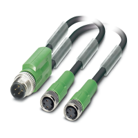 SAC-3P-M12Y/2X1,5-PUR/M 8FS | 1671357 Phoenix Contact