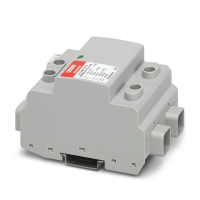 Odgromnik/ogranicznik przepięć typ 1/2 - VAL-MB-T1/T2 1500DC-PV/2+V-FM | 2905640 Phoenix Contact