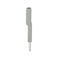 Adapter testowy do wtyków pomiarowych 4mm i złączek szynowych z podziałką od 4,2mm .8,2mm, sz | 3030925 Phoenix Contact