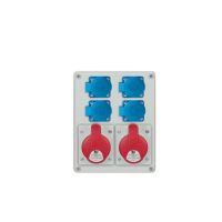 Rozdzielnica R-BOX 240, 2x16A/5p, 4x250V | B.1096 Pawbol