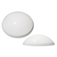 Oprawa sufitowa Pantera LED 13W 4000K, 1400lm, biała, klosz mleczny, IK10, IP44 | D.3198M-BN-13W Pawbol