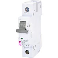 Wyłącznik nadprądowy 1P B 6A 6kA AC ETIMAT 6 | 002111512 Eti