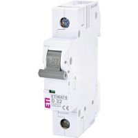 Wyłącznik nadprądowy 1P D32 ETIMAT 6 | 002161519 Eti