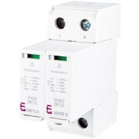 Ogranicznik przepięć, kombinowany warystor+iskiernik, ETITEC SM T12 300/12,5 2+0 RC, typ T1+T2 (B+C) | 002440543 Eti