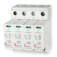 Ogranicznik przepięć, kombinowany , TT, ETITEC SM T12 300/12,5 3+1, typ T1+T2 (B+C) | 002440550 Eti