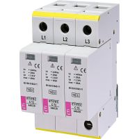 Ogranicznik przepięć, do sieci IT, ETITEC C T2 440/20 3+0, typ T2 (C) | 002440411 Eti