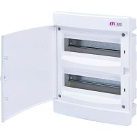 Rozdzielnica modułowa p/t 2x12 biała IP40 ECM24PO-S DIDO | 001101078 Eti