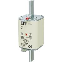Wkładka bezpiecznikowa (topikowa) NH1 25A gF 500V szybka | 004139111 Eti