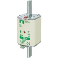Wkładka bezpiecznikowa (topikowa) NH1 40A aM 690V silnikowa | 004184430 Eti
