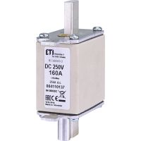 Wkładka bezpiecznikowa (topikowa) NH00/K 160A 250V DC / Z wybijakiem | 004110137 Eti
