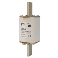Wkładka bezpiecznikowa (topikowa) NH1/K 63A gBat 550V DC Magazyny energii / Z wybijakiem | 004723281 Eti