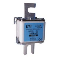 Wkładka bezpiecznikowa (topikowa) NHS3/80/M 1100A aR 690V ultraszybka / Zaciski śrubowe S | 004385734 Eti
