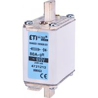 Wkładka bezpiecznikowa (topikowa) NH000 50A gR 690V ultraszybka | 004721211 Eti