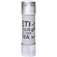 Wkładka topikowa cylindryczna PV 10x38mm 16A gPV 1000V DC CH10 | 002625107 Eti