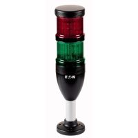 Kolumna sygnalizacyjna SL7 -aparat kpl z podst 100mm, SL7-100-L-RG-24LED, czerwony/zielony SL4/SL7 | 171424 Eaton