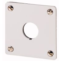 Płyta czołowa do montażu podtynkowego 1-otworowa, M22-E1 RMQ-Titan M22 | 216541 Eaton