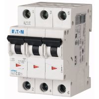 Wyłącznik nadprądowy 3P C 6A 15kA AC, FAZ-C6/3 | 278867 Eaton