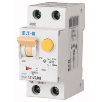Wyłącznik nadprądowy z modułem różnicowoprąd 2-bieg. (1P+N) PKNM 13A C 30mA A, PKNM-/1N/C/003-A-MW | 236145 Eaton