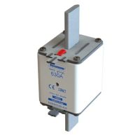 Wkładka bezpiecznikowa zwłoczna NH2 gL/gG 630A 400V, podwójny wskaźnik (zwłoczna) | 630NHG2B-400 Eaton