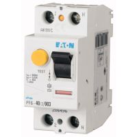Wyłącznik różnicowoprądowy 2P 40A 0,03A typ AC PF6‑40/2/003 | 286496 Eaton
