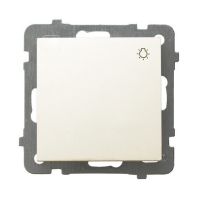 Łącznik zwierny "światło" ŁP-5G/m/27 seria AS ECRU | ŁP-5G/m/27 Ospel