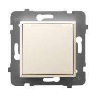 Łącznik 1-biegunowy ŁP-1U/m/27 ecru, Aria | ŁP-1U/m/27 Ospel