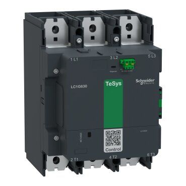 Stycznik mocy, TeSys Giga, 3 biegunowy (3NO), AC-3 <=440V 630A, wersja standardowa, 100…250V | LC1G630KUEN Schneider Electric