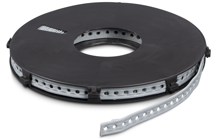 Taśma montażowa perforowana Rawlplug R-MTP-10M powlekana w osłonie – rolka 10 m | R-MTP-10M Rawlplug