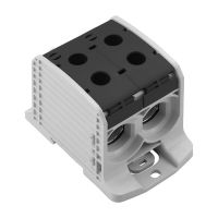 Złączka szynowa przelotowa WPD 232 2X185/2X185 BK    | 2502840000 Weidmuller