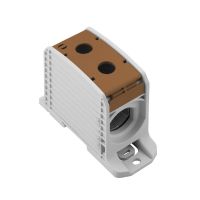 Złączka szynowa przelotowa WPD 133 1X300/1X300 BN | 2502880000 Weidmuller