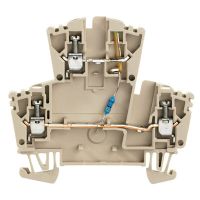 Złączka 2-piętrowa WDK 2,5 LD/GN 1R 24VDC | 8023610000 Weidmuller