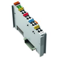Moduł 4DO, 24V DC, 0,5A, jasnoszary | 750-504 Wago