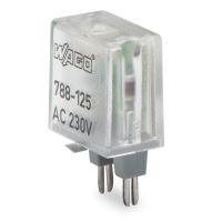 Dioda sygnalizacyjna 24V DC, czerwona Rel-Ass LED RED | 788-120 Wago