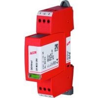 Ogranicznik przepięć DEHNrail M 2P 255 FM, 2-bieg. do sieci 230 V AC DR M 2P 255 FM | 953205 Dehn