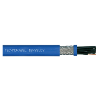 Kabel iskrobezpieczny IB-YSLCY 4x0,5 300/500V niebieski BĘBEN | 0581 042 20 Technokabel