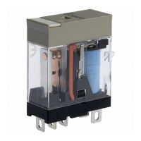 Przekaźnik elektromagnetyczny, SPDT, 10A, 24VDC 5 pin, wsk. mechaniczny i LED, G2R-1-SN 24VDC (S) | 9980457-7 Omron Electronics